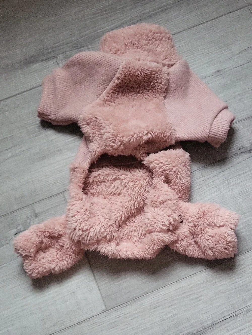 Warm Blush Dog Onesie